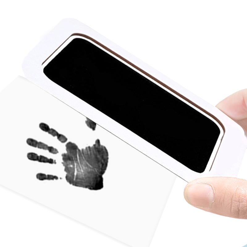 Non-stick, Wash-free Baby Hand & Footprint Ink Pad - Prevents Cross-infection, Perfect Souvenir for Infants & Kids