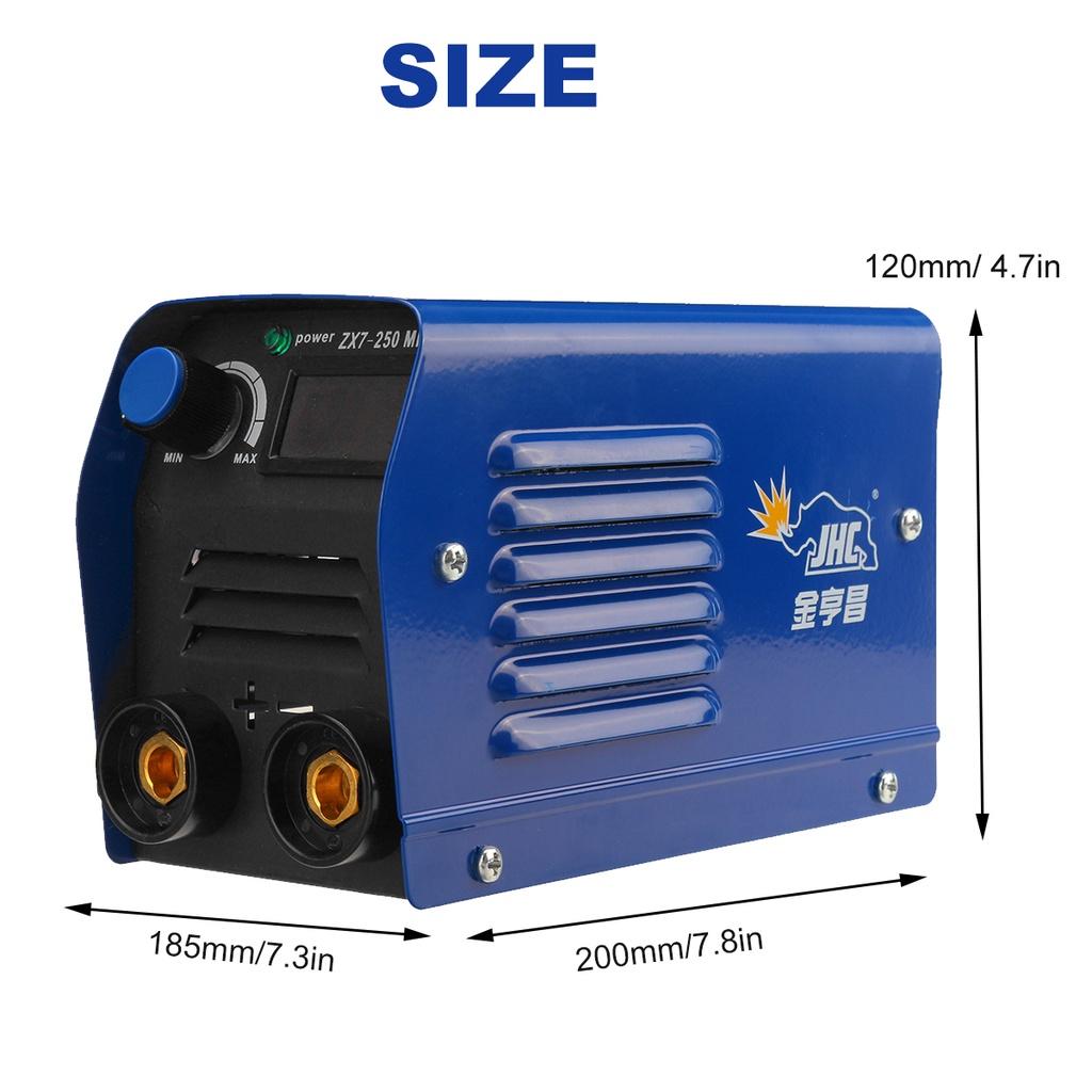 3200W DC 220V 250A ZX7-250 Arc Welding Machine Household Pure Copper Portable Welding inverter Electricity welderg tool welder machine