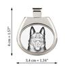 Schipperke, Little Black Devil, Little Captain – Dog necklace, personalized pendant with a photo | Art-Dog