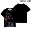 Fünf Nächte im Freddy's T-Shirt Spiel Cartoon Kurzarm Casual T-Shirt Lustige T-Shirts Vintage Kleidung