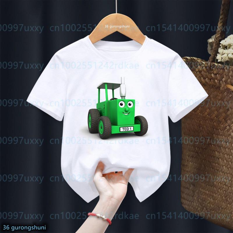SpongeBob SquarePants Birthday Children's T-shirt Birthday Pattern T-shirt Preschool Boy and Girl Cotton Short Sleeve Casual Top