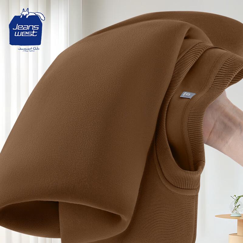 

JEANSWEST CLUB Men s Fleece-Lined Crewneck Sweatshirt 3XL