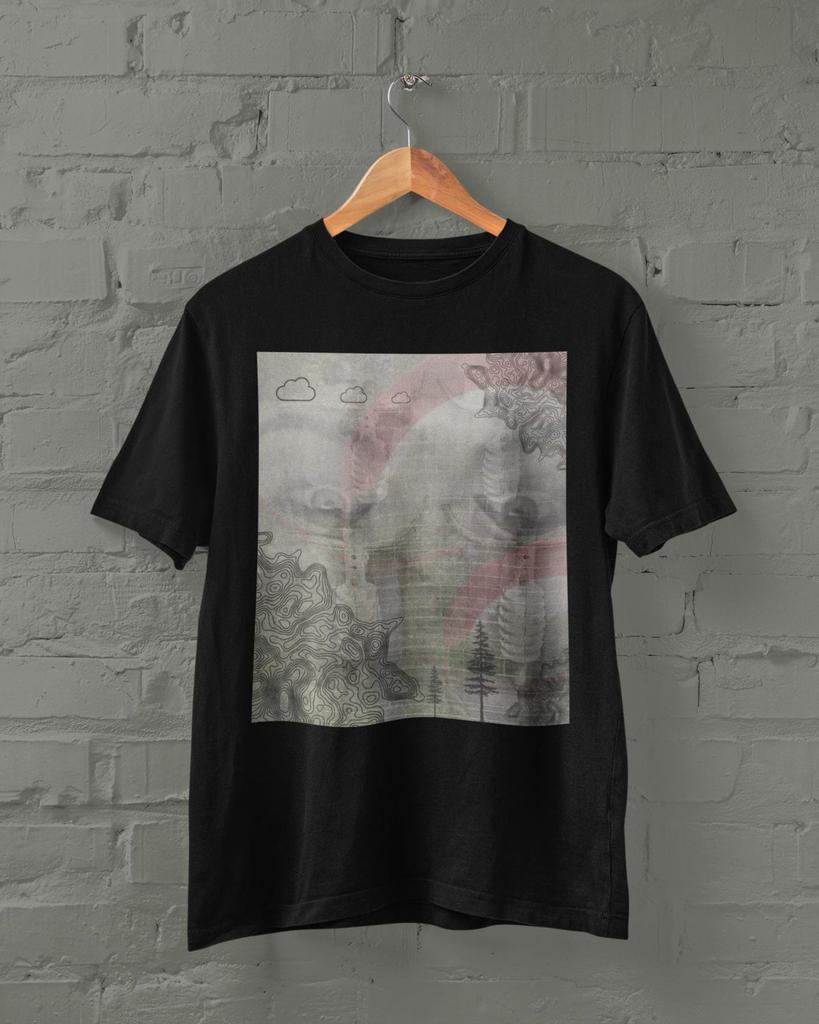 Abstract Art Eyes Tshirt, Dark Academia Clothing, Y2k Grunge Clothes, Surreal Shirts, Alternative Clothes, Weirdcore Clowncore, Punk Tshirts