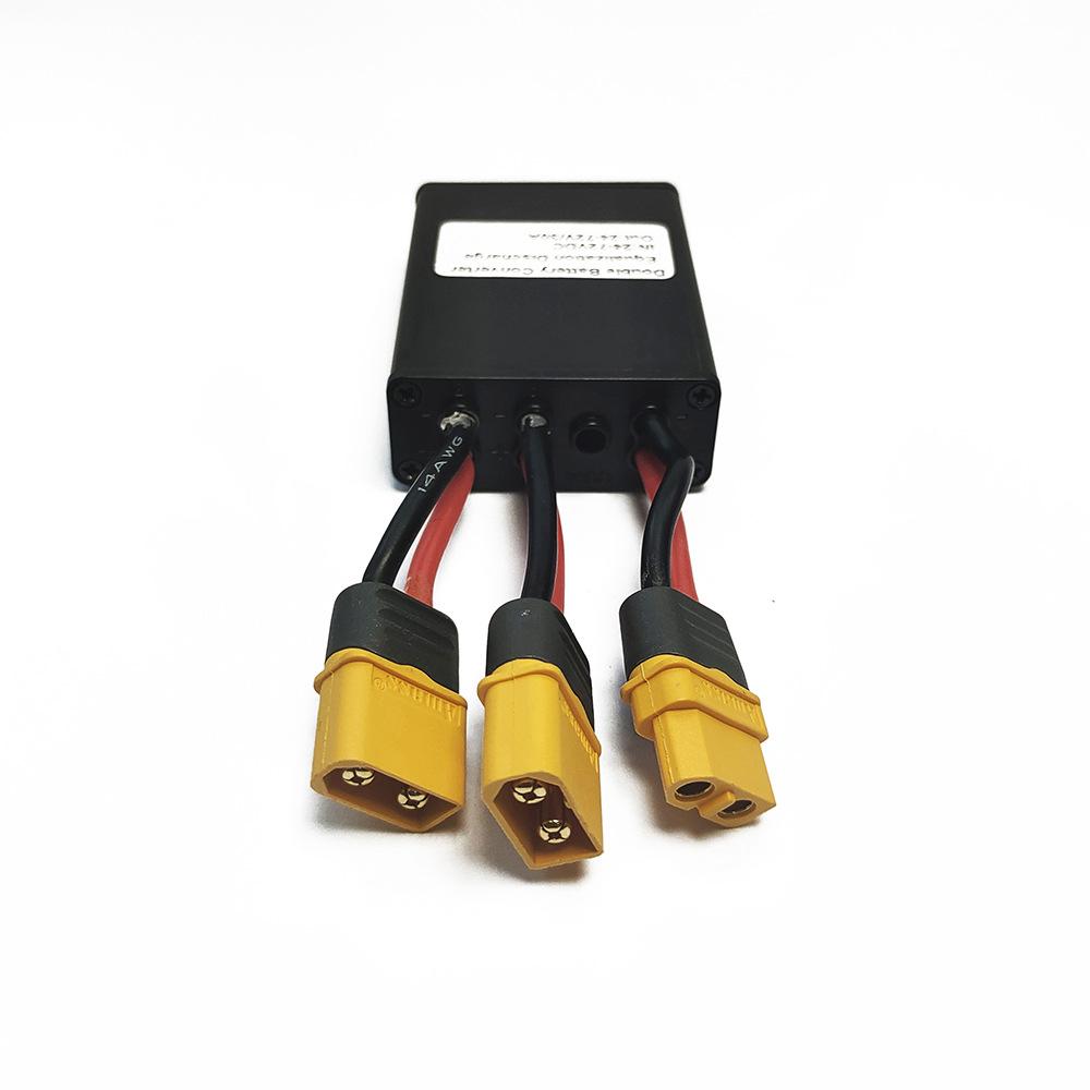 Dual Battery Connection Adapter Switcher Module Increase Battery Capacity 40A Ebike