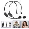 Wireless Microphones Headset , Dual Wireless Mic ,Headset 2.4G Wireless Microphone Transmitter With Receiver For Voice Amplifier