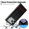 Case for  IPhone 16 Pro Max 17 Air 16E 15 Plus 14 Pro 13 12 Mini 11 Xs XR X 7 8 SE 3 Carbon Fiber Pu Leather Card Holder Wallet