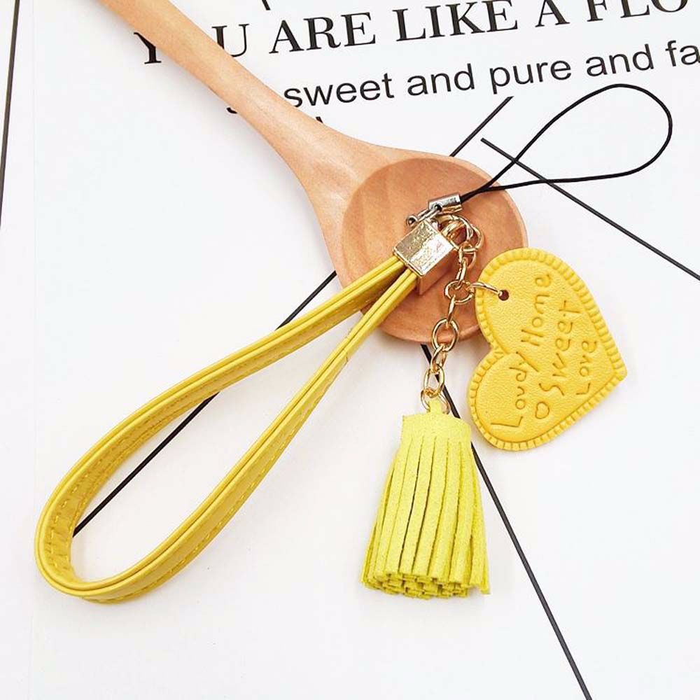 Accessories PU Leather Rope Mobile Phone Lanyard Mobile Phone Strap Cell Phone Lanyard Keychain