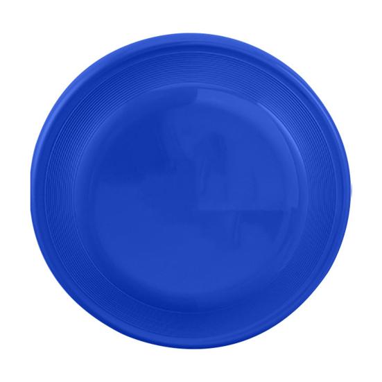 Dog Flying Disc Toy Interactive Dog Fetch Toy Toss-and-Catch Entertainment Toy for Medium Large Dogs Outdoor Training Play Exercise синий