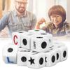 20pcs Left Right Center Dice Plastic Funny Portable Interactive Playing Game Dice for Party Travel