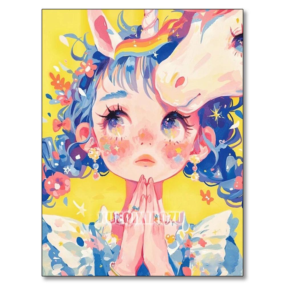 5D Cartoon Girl Diamond Painting Series Dreamy Art Full Diamond Mosaic Embroidery Cross Stitch Kit DIY Home Decor New Arrivals