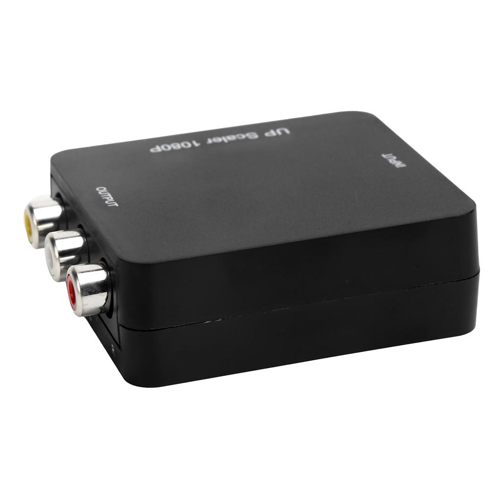 HD-Multimedia-Schnittstelle zu AV-Konverter HD-Video-Audio-Adapter mit Mini-USB-Stromkabel