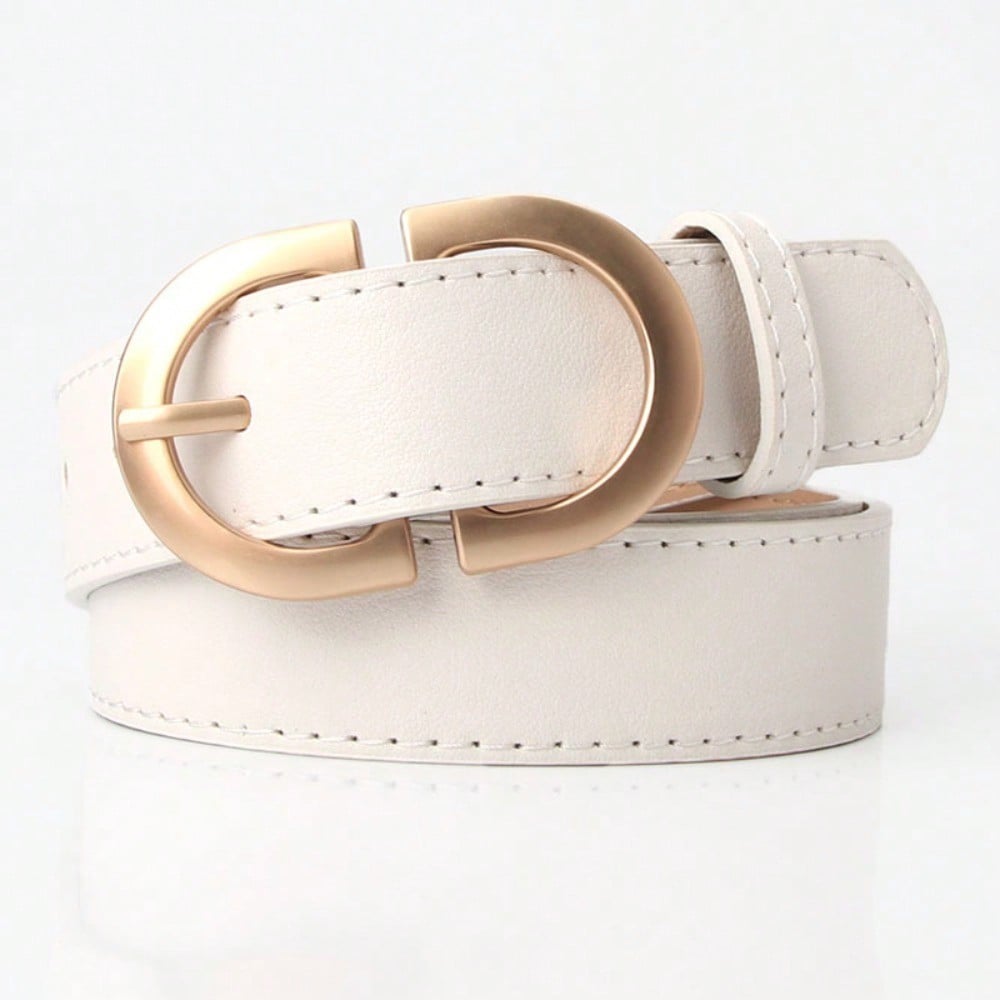 Women's Belt Women's Simple and Versatile Jeans Belt Ins Style Korean Version Casual