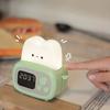 1pc Time Toaster Night Light  High Appearance Level Bedside Light Cute Sleeping Light Cartoon Mini Alarm Clock