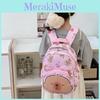 Backpack Printed Capybara Children Cartoon Schoolbag Outdoor Leisure Storage Bag