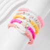 Bohemian Color Soft Pottery Anklet, Fashionable Versatile Starfish Shell Anklet Anklet