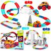 [PACZA] Flexible Car Race Track + DIY Car 195 elements 400cm Z530