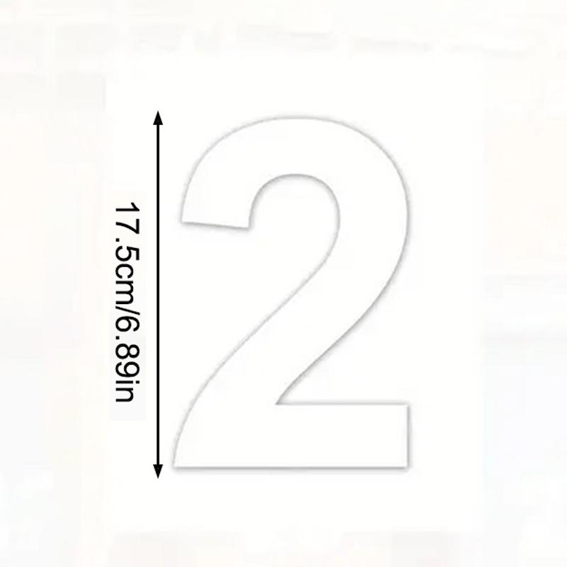 Samolepicí štítky na popelnice Nálepka s číslem popelnice Odolný venkovní štítek Nálepky s číslem popelnice do garáže Odolné proti povětrnostním vlivům