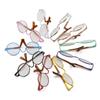 Fashion Toy Suit For 12/18 Inch Round-Shaped Clear Lens Metal Frame Miniature Eyewear Doll Glasses