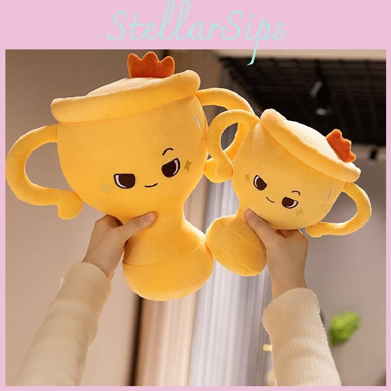 Plush Toys Trophy Room Decoration Ornaments Children Christmas Holiday Gifts