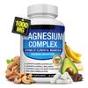 12-in-1 Magnesium Complex Capsules: Magnesium Glycinate, Citrate, Oxide