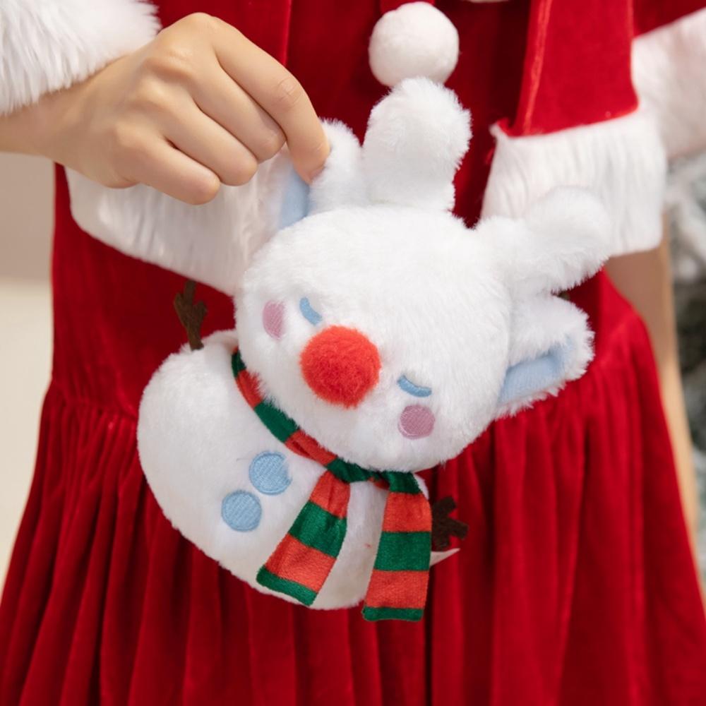 Lovely Christmas Series Plush Toys Cartoon Santa Claus & Elk Snowman Soft Plush Doll Home Decoration Christmas Gift