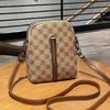 Handytasche Damen Sommer Neu Mini Kleine Tasche Modisch Vertikal Weiches Leder Schulter Umhängetasche Wechsel Damen Tasche