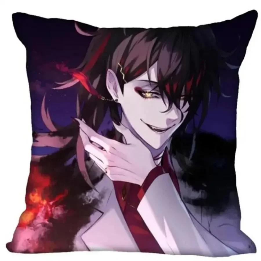Luxiem Anime Cushion Pillow Cover Bedroom Home Decorative Pillowcase Square