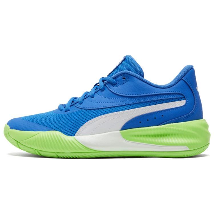 PUMA Triple Basketball Bluemazing Green Glare Men s 195217-07 EU 45