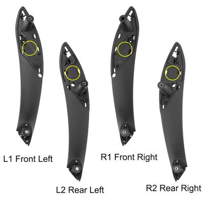 Interior Door Handles Door Panel Pull Trim Cover For BMW F30 F80 F31 F32 F34 F35 Car Inner Handle Black Front Rear Left/Right