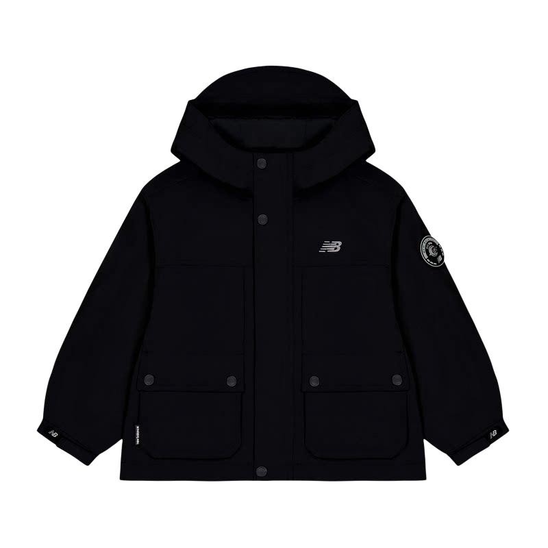 New Balance Kids Jackets Hooded Moderate ND7AG12013-BK 110