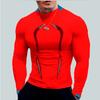 Summer Men's Fitness Training Breathable Short-Sleeve Quick-Dry Shirt Men's Fashionable Long-Sleeve T-Shirt
