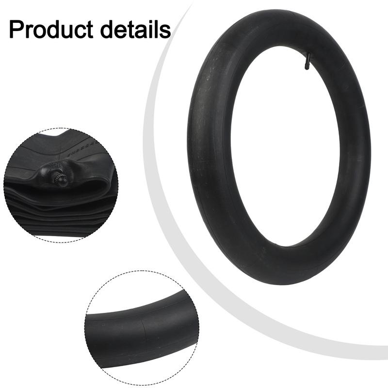 20x4.0 Snowmobile & ATV Inner Tube Wide Black Rubber Replacement Tube For Fat Tire Bicycles Off-Road ATVs Bike Accessories