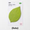 25 Unidades/set Notas adhesivas con forma de hoja, pegatinas de notas mensaje hoja pegatinas de notas bloc de notas
