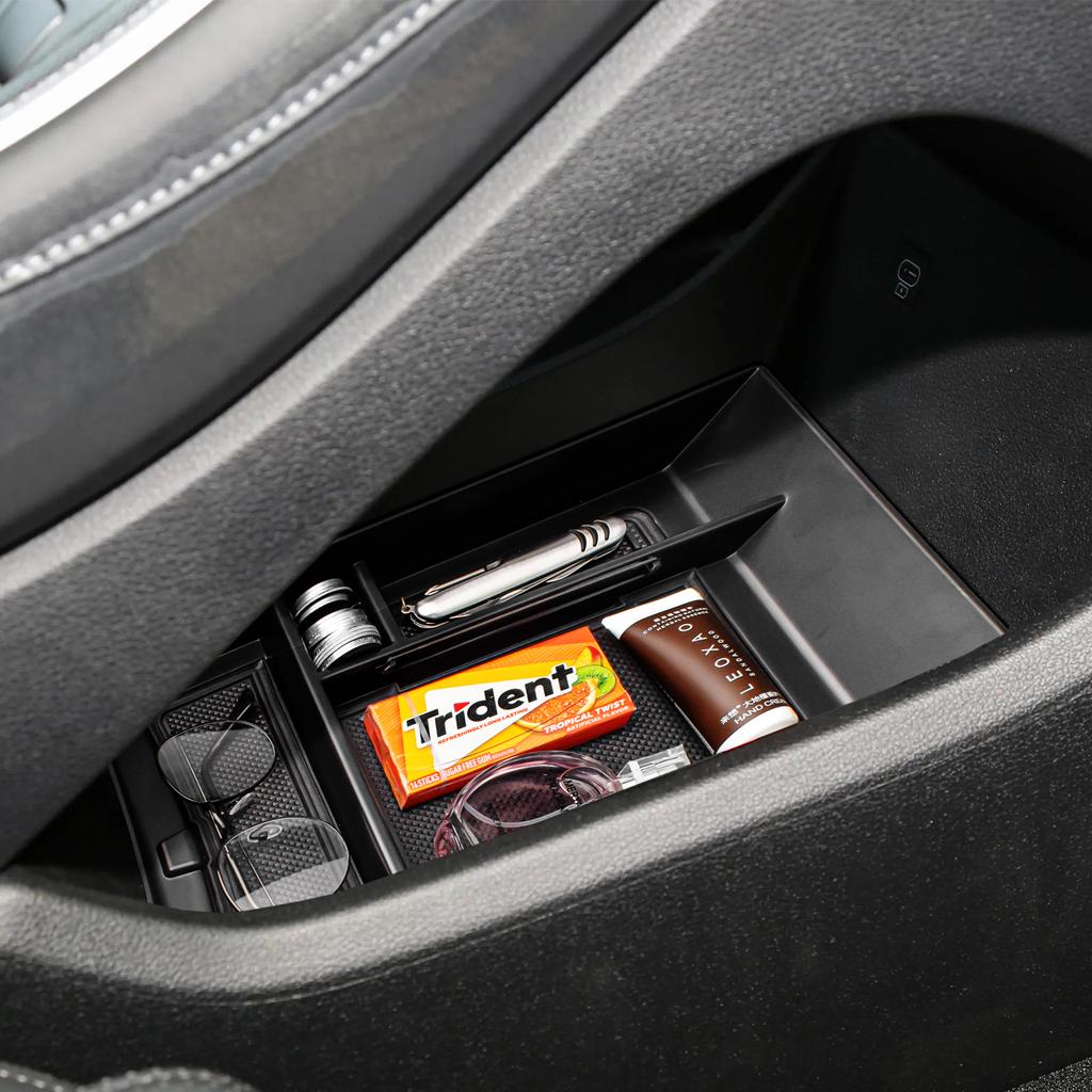 Center Console Lower Organizer For Hyundai Santa Fe 2025 2025 2025 & Santa Fe SEL 2025 2025 Armrest Storage Box Car Accessories