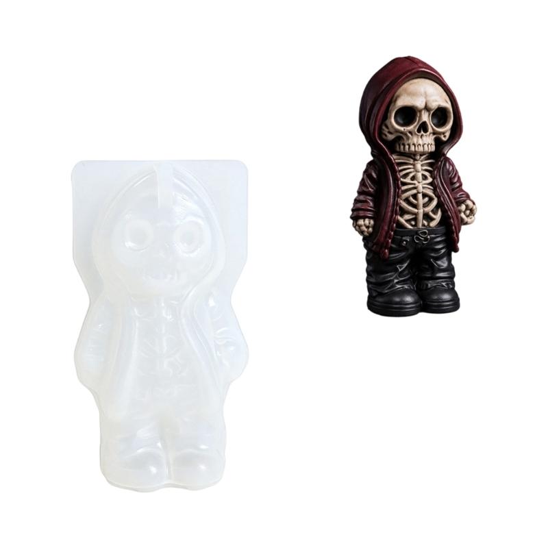 Handmade Craft Casting Mould for Seasonal Candle and Soap Projects, Single Piece for Halloween Party Table Styling and Display