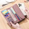 New high-end texture first-layer cowhide clutch bag wallet, female soft temperament wallet can be placed on mobile phones
