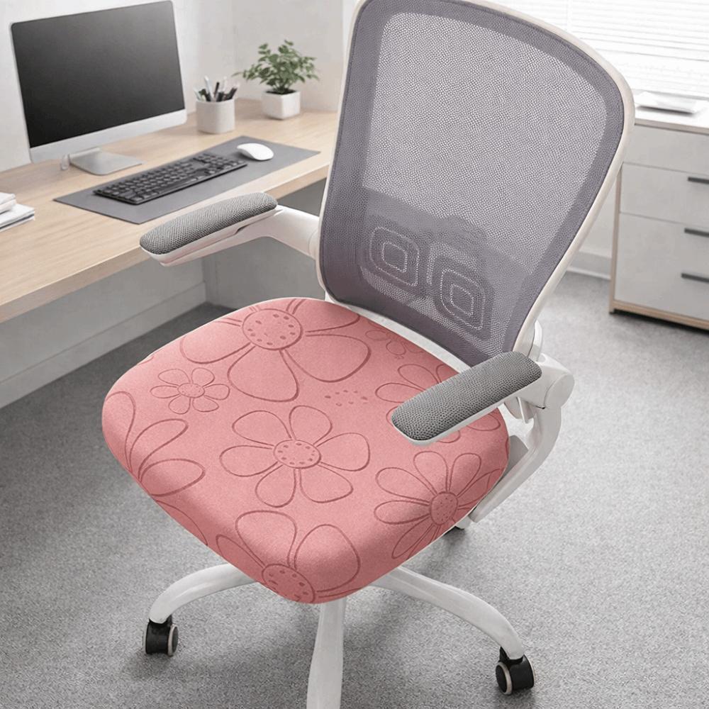 Stretch Jacquard Office Chair Cover Thickened Dining Chair Cover Chair Protector Study Room