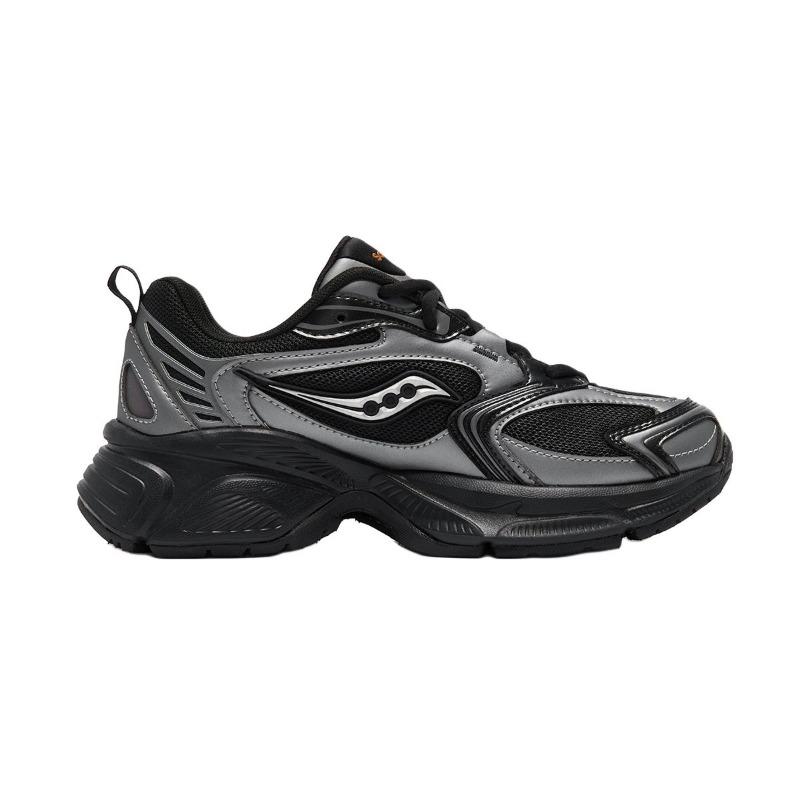 Saucony GALAXY women casual running shoes black silver soft S79096-1