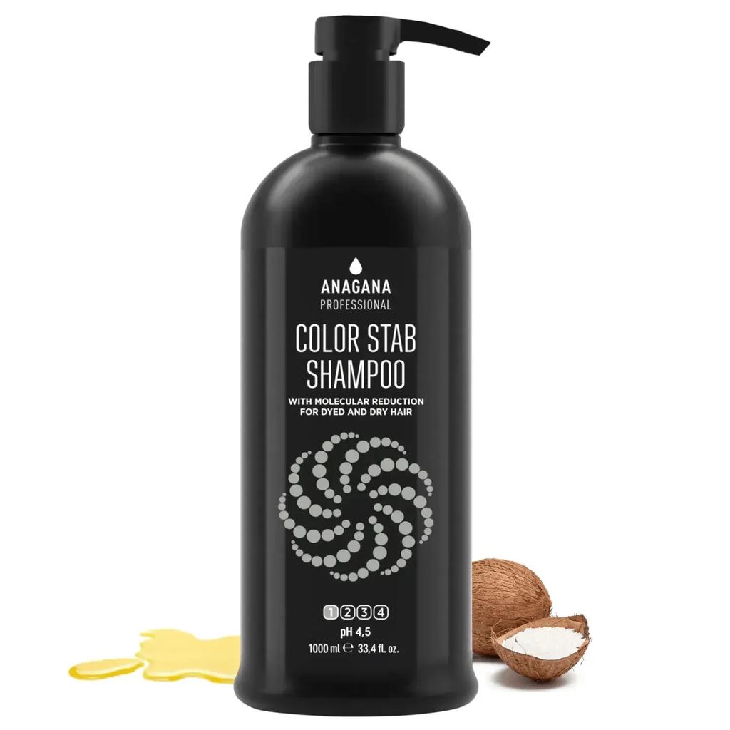 Shampoo Color Stabilizer and Molecular Reduction COLOR STAB SHAMPOO with Molecular Reduction ANAGANA 1000 Ml