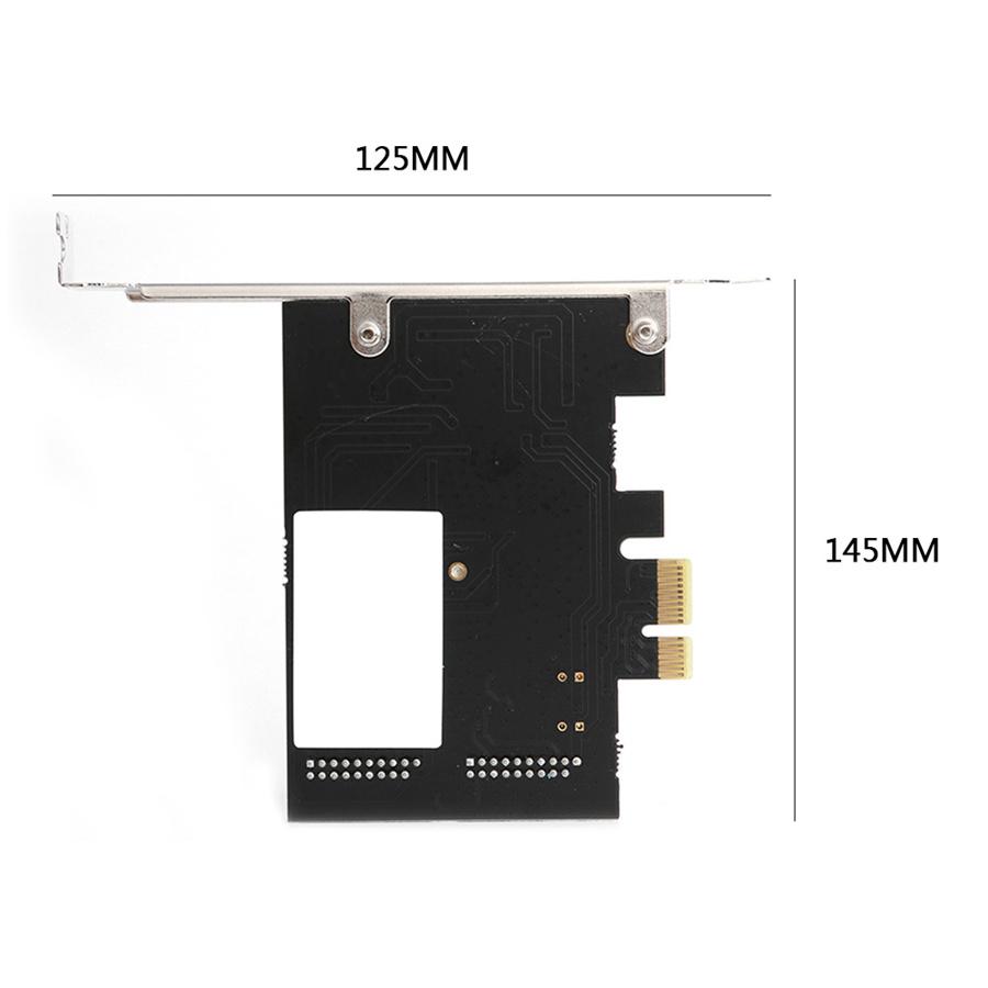 PCIE PCI Express To Dual 20 Pin USB 3.0 PCI-e X1 To 2 Ports 19pin USB 3.0 Card