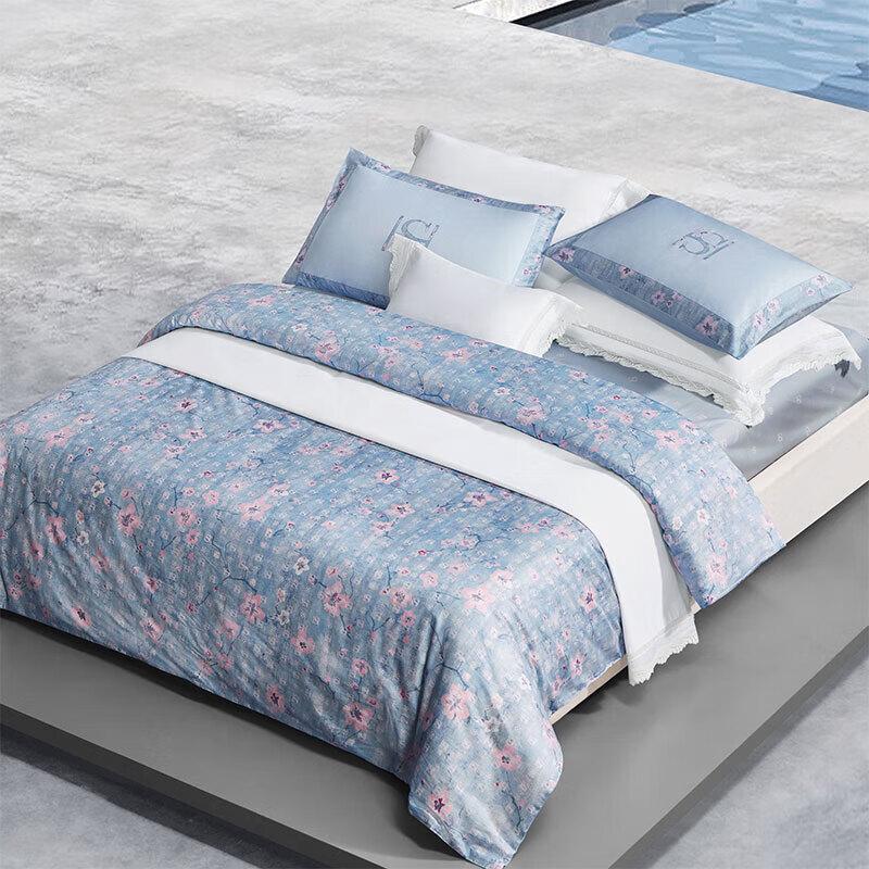 

Mercury Home Textiles LV Designer Series Silk Blend Summer Quilt