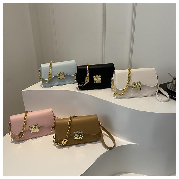 Trendy Small Square Bag For 2024 Spring Fashion Street Style Single Shoulder Underarm Bag