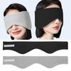 koundeneko Eye Mask, Covers Ears, Silk Texture, Dual Use, Nose Fit, Breathable, Sleep Aid, Soundproofing, Hyperacusis, Blindfold, Light Blocking, Perf