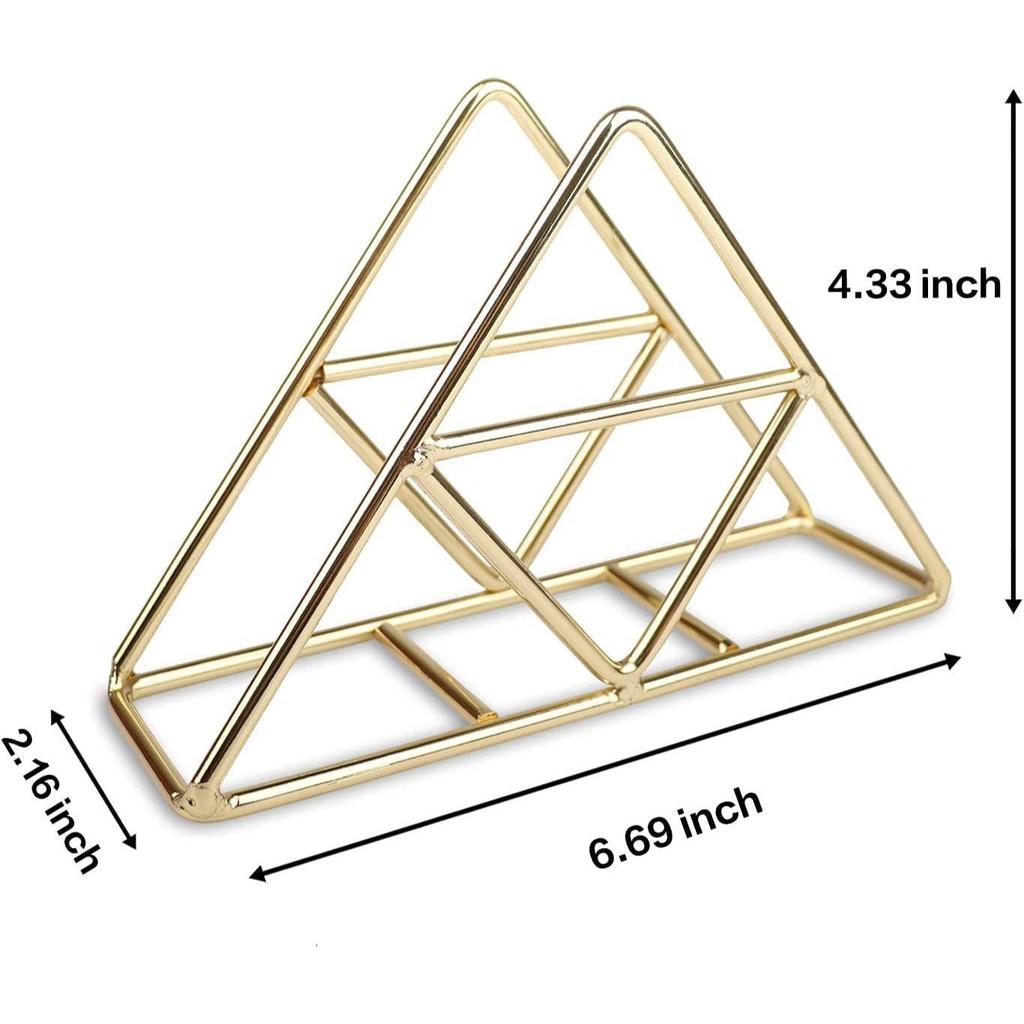 Napkin Holder for Dining Table - Tissue Paper Stand for Kitchen, Table, Home Décor, Office, Restaurant, Tissue Dispenser Organizer for Dinner Tables