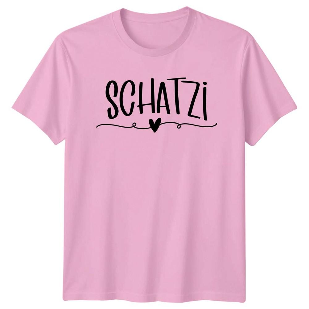 Schatzi TShirt Sweet GerUnisex Pet Name Anniversary Gift For Him And Her