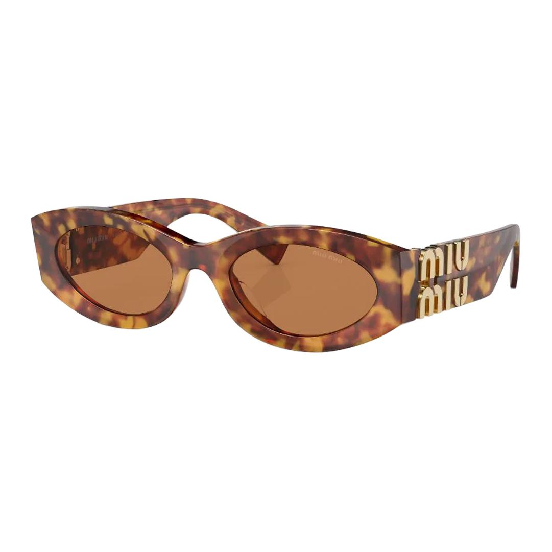 

Miu Miu Side Letter Decoration Irregular Shape Sunglasses Women sunglasses MU11WS4BW2Z1 Basic Packaging-Eyeglass Case+Box