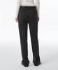 MUSINSA STANDARD WOMAN Women'S Slim Straight Hidden Elastic Waist Length Slacks [Dark Gray]