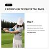 Golfs Swing Arm Postures Corrector Connecting Ball Professional Training Tool Golf Swing Practice Tool for Indoor