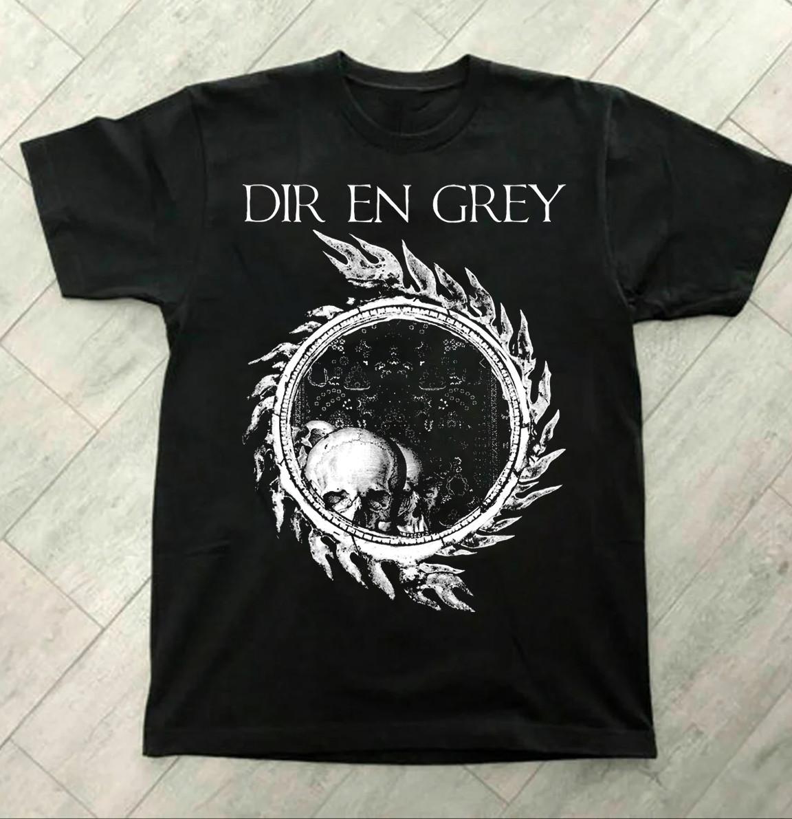 Rare Collection Dir En Grey Band Gift For Fan S to 5XL T-shirt S5602 S разноцветный