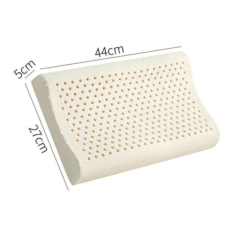 ROYAL KNIGHT Latex Pillow: Cervical Spine Massage & Natural Neck Support for Adults, Ideal for Sleep & Gift